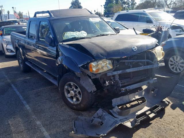 1N6ED29X14C428652 - 2004 NISSAN FRONTIER C BLACK photo 1