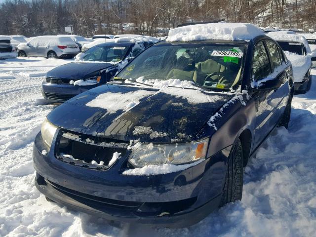 1G8AJ58FX7Z204246 - 2007 SATURN ION LEVEL BLUE photo 2
