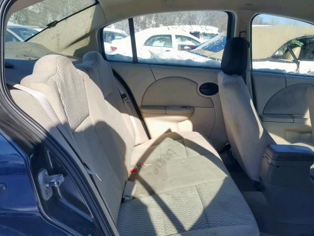 1G8AJ58FX7Z204246 - 2007 SATURN ION LEVEL BLUE photo 6