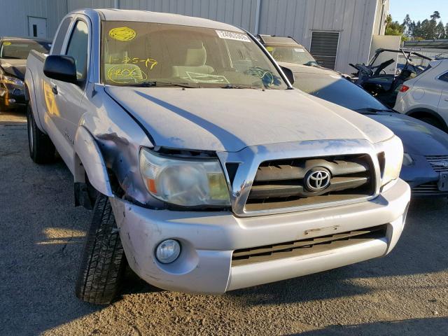 5TETU62N45Z034284 - 2005 TOYOTA TACOMA PRE SILVER photo 1