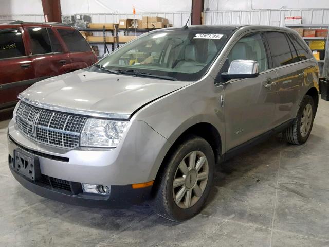 2LMDU68CX8BJ22723 - 2008 LINCOLN MKX SILVER photo 2