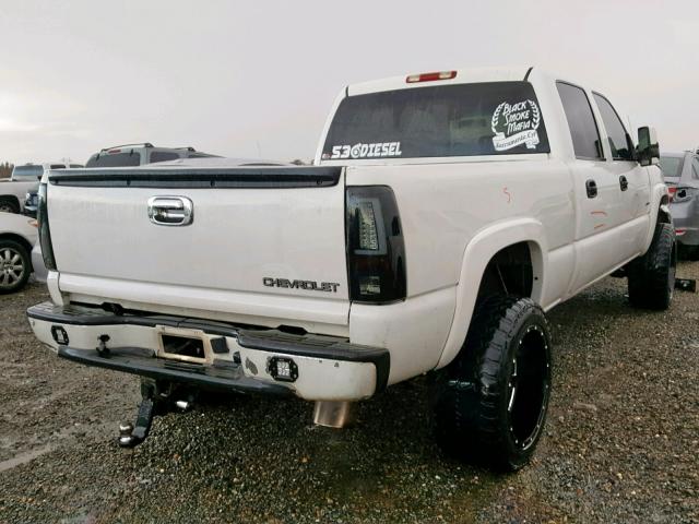 1GCHK23294F176263 - 2004 CHEVROLET SILVERADO WHITE photo 4