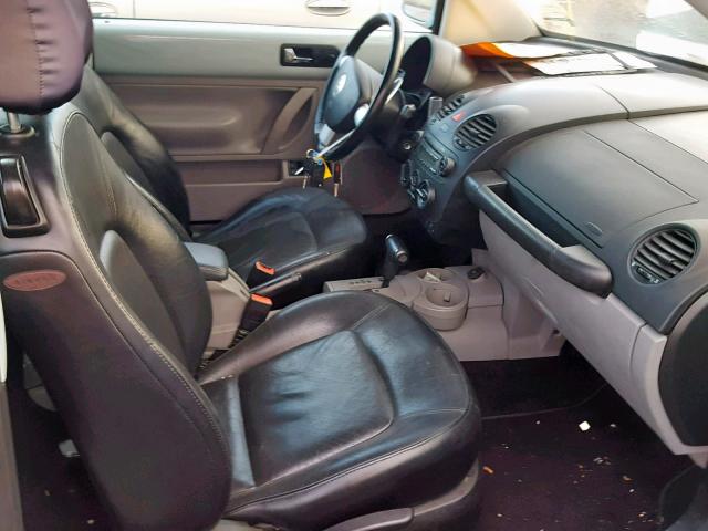 3VWCM31Y95M310592 - 2005 VOLKSWAGEN NEW BEETLE Mavi foto 5