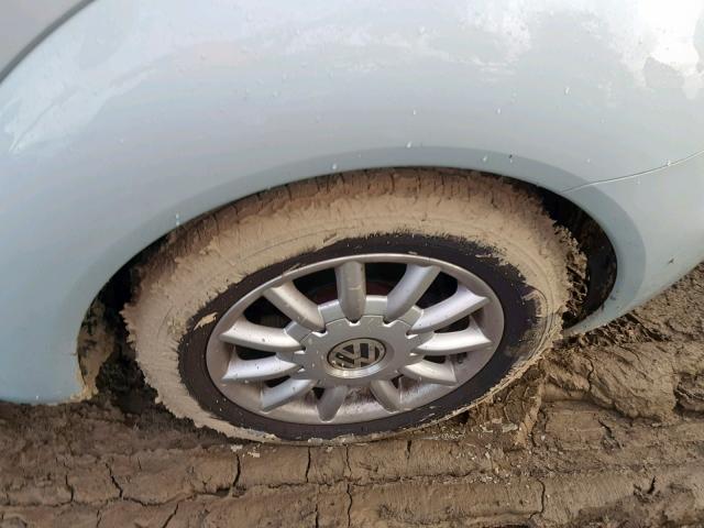 3VWCM31Y95M310592 - 2005 VOLKSWAGEN NEW BEETLE Mavi foto 9