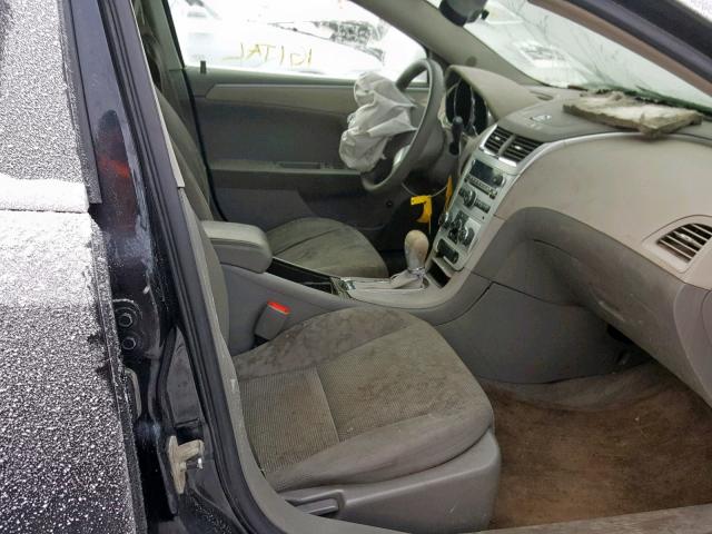 1G1ZG57N58F216414 - 2008 CHEVROLET MALIBU LS BLACK photo 5