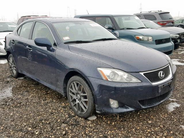 JTHCK262565004650 - 2006 LEXUS IS 250 BLUE photo 1