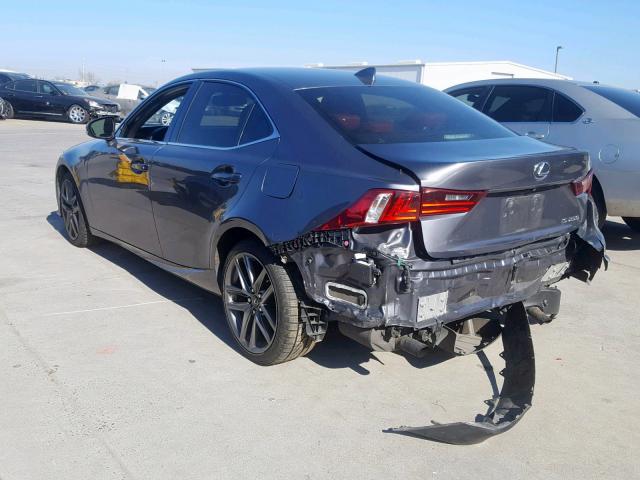 JTHBF1D25E5040379 - 2014 LEXUS IS 250 GRAY photo 3