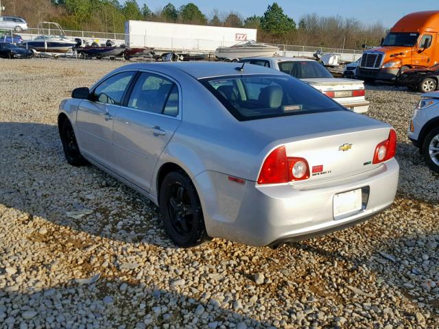 1G1ZD5EU9BF171892 - 2011 CHEVROLET MALIBU 2LT SILVER photo 3