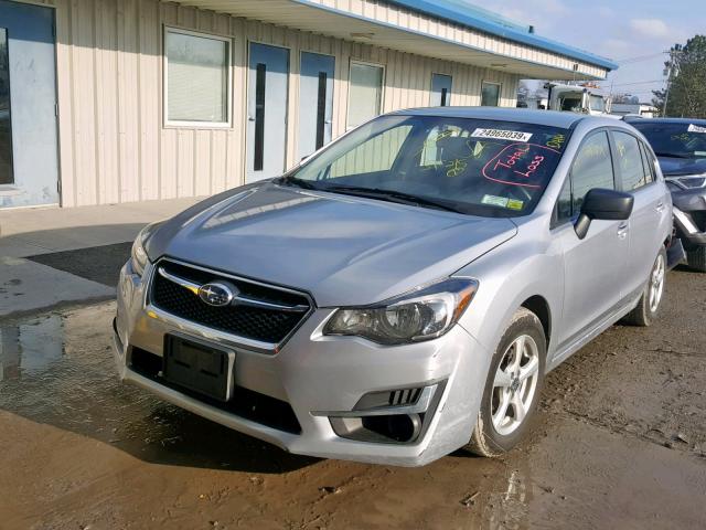 JF1GPAA63F8305270 - 2015 SUBARU IMPREZA BA BLUE photo 2