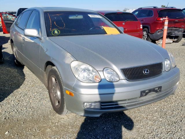 JT8BD68S3Y0091281 - 2000 LEXUS GS 300 SILVER photo 1