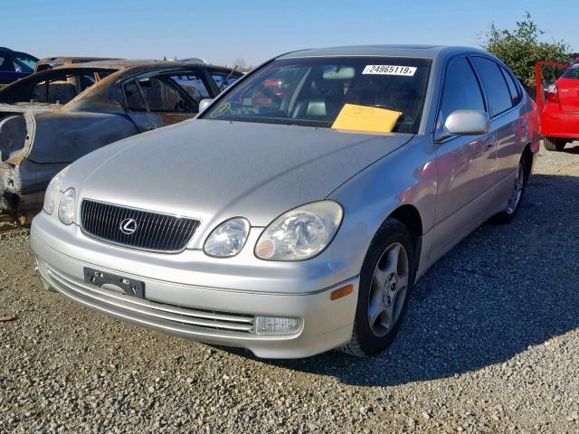 JT8BD68S3Y0091281 - 2000 LEXUS GS 300 SILVER photo 2