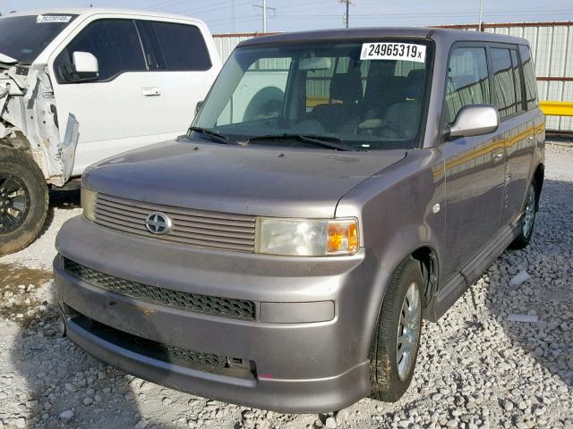 JTLKT324740147055 - 2004 TOYOTA SCION XB SILVER photo 2