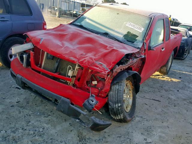 1GCJTCFE7B8126683 - 2011 CHEVROLET COLORADO L RED photo 2
