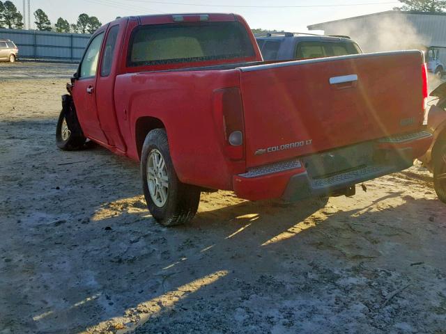 1GCJTCFE7B8126683 - 2011 CHEVROLET COLORADO L RED photo 3