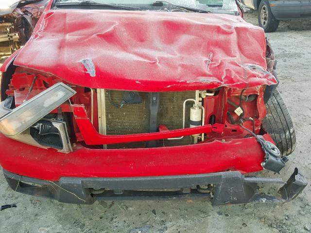 1GCJTCFE7B8126683 - 2011 CHEVROLET COLORADO L RED photo 7