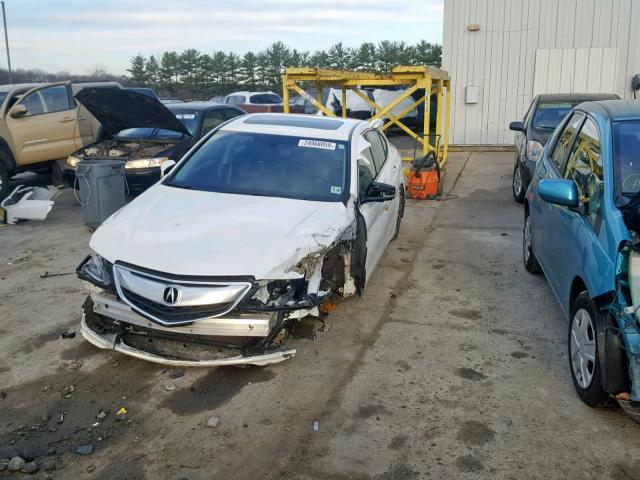 19UUB2F3XFA022570 - 2015 ACURA TLX WHITE photo 2