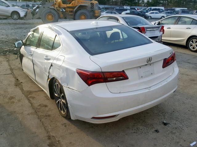 19UUB2F3XFA022570 - 2015 ACURA TLX WHITE photo 3