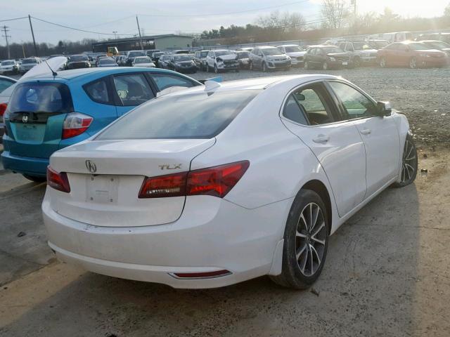 19UUB2F3XFA022570 - 2015 ACURA TLX WHITE photo 4