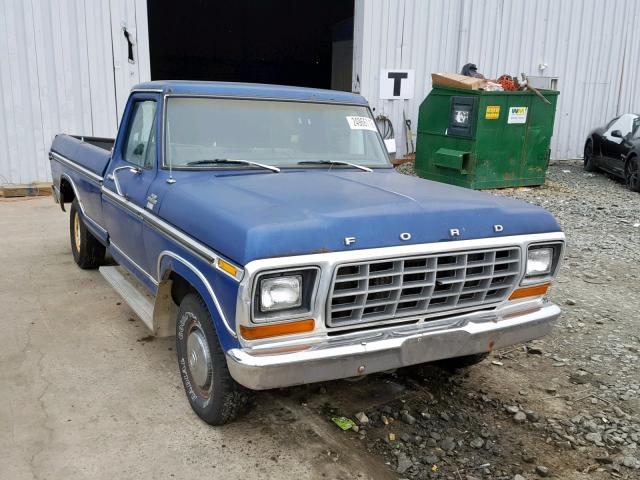 F15GCFE8590 - 1979 FORD F-150 BLUE photo 1