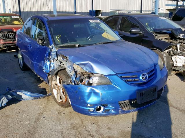 JM1BK123941142556 - 2004 MAZDA 3 S BLUE photo 1