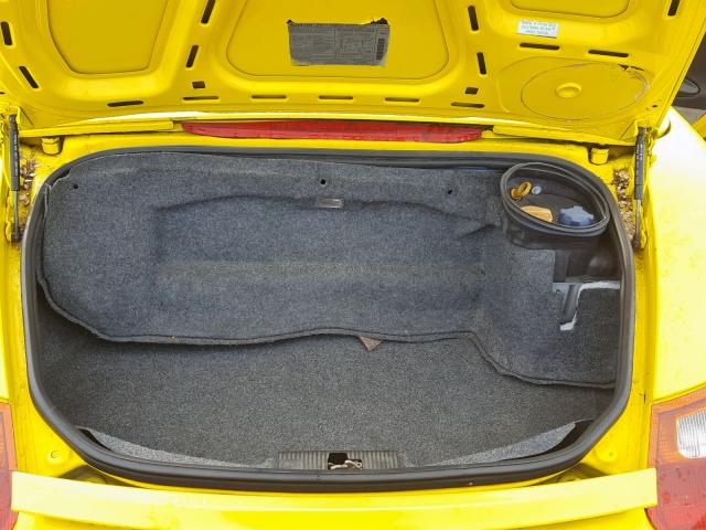 WP0CA298XVS623359 - 1997 PORSCHE BOXSTER YELLOW photo 7