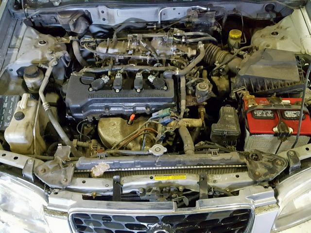 3N1CB51DX2L598984 - 2002 NISSAN SENTRA XE GRAY photo 7