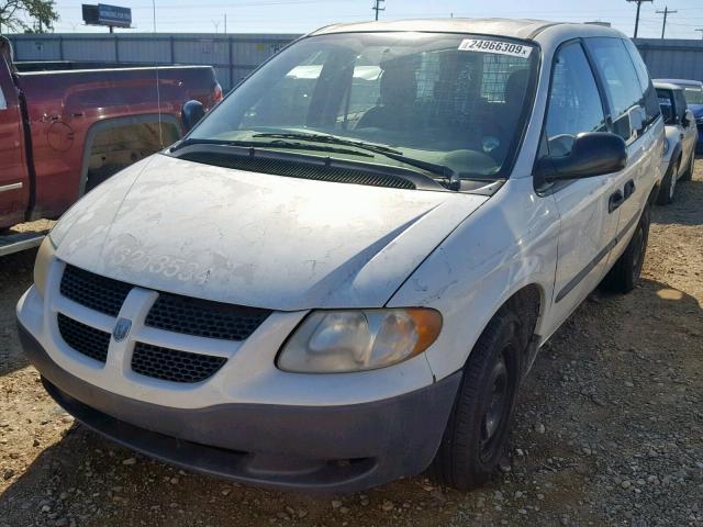 1D4GP21343B334865 - 2003 DODGE CARAVAN C/ WHITE photo 2