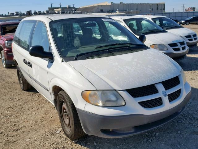 1D4GP21363B335077 - 2003 DODGE CARAVAN C/ WHITE photo 1