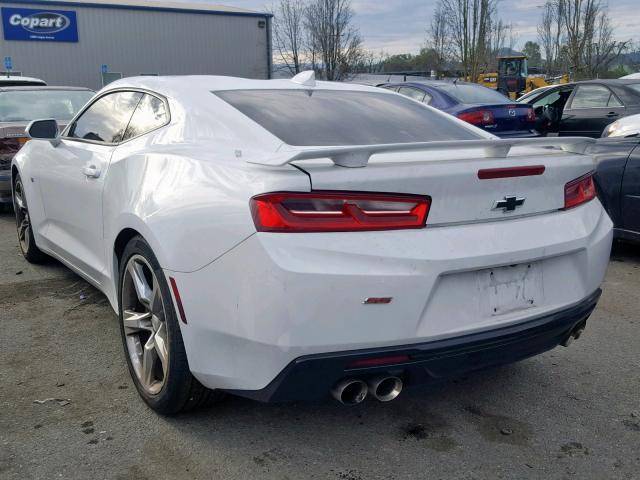 1G1FF1R72G0135448 - 2016 CHEVROLET CAMARO SS WHITE photo 3