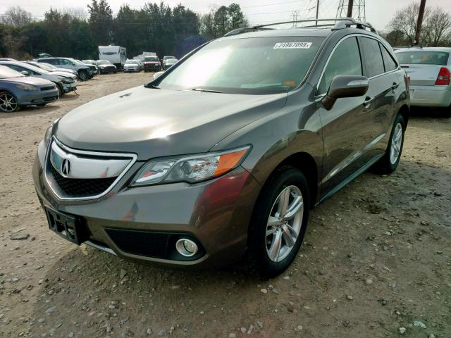 5J8TB4H51DL017751 - 2013 ACURA RDX TECHNO CHARCOAL photo 2