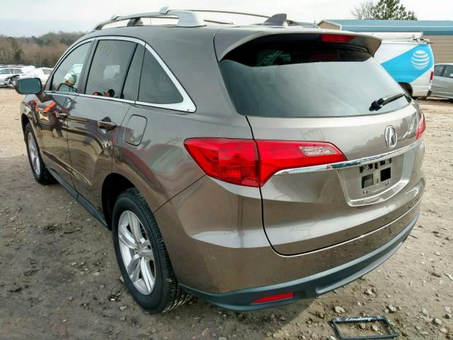 5J8TB4H51DL017751 - 2013 ACURA RDX TECHNO CHARCOAL photo 3