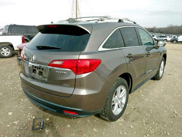 5J8TB4H51DL017751 - 2013 ACURA RDX TECHNO CHARCOAL photo 4