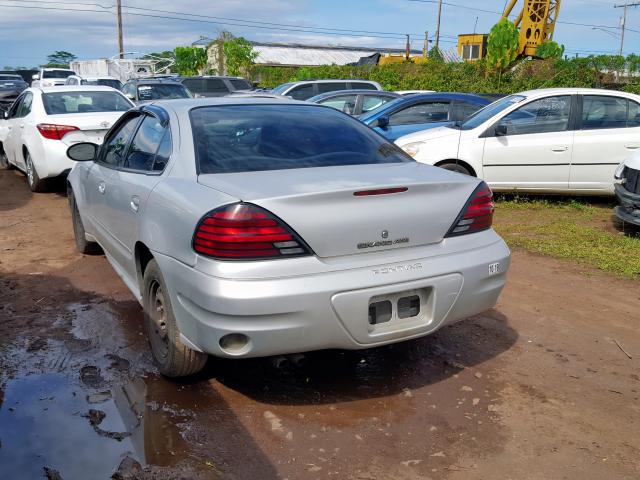 1G2NE52F75M206085 - 2005 PONTIAC GRAND AM S SILVER photo 3