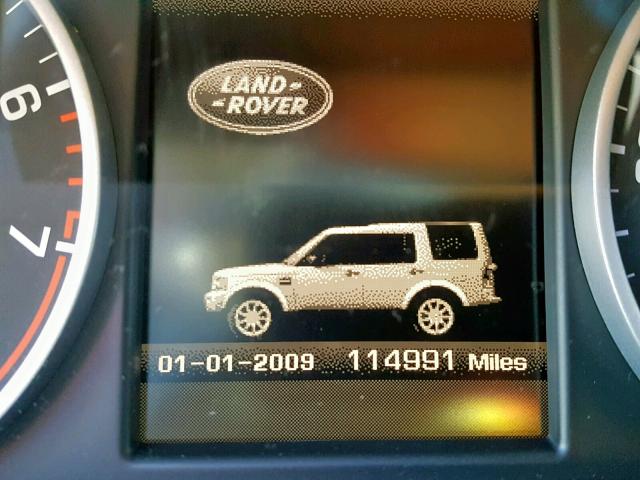 SALAG2D4XBA555021 - 2011 LAND ROVER LR4 HSE BLACK photo 8