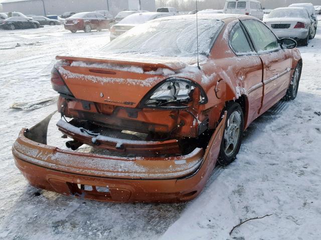 1G2NV12E94C103383 - 2004 PONTIAC GRAND AM G ORANGE photo 4