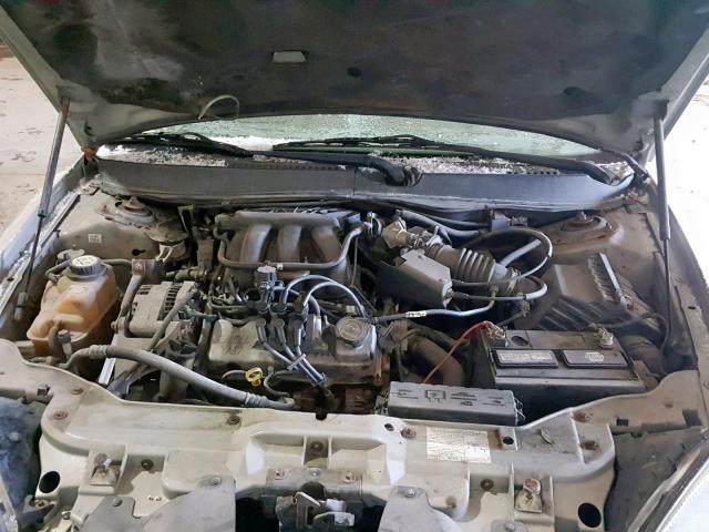 1FAFP56U06A165200 - 2006 FORD TAURUS SEL BEIGE photo 7