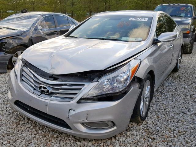 KMHFG4JG1DA217660 - 2013 HYUNDAI AZERA SILVER photo 2