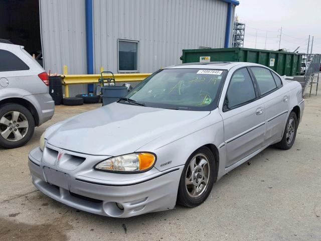 1G2NW52E64C106777 - 2004 PONTIAC GRAND AM G SILVER photo 2