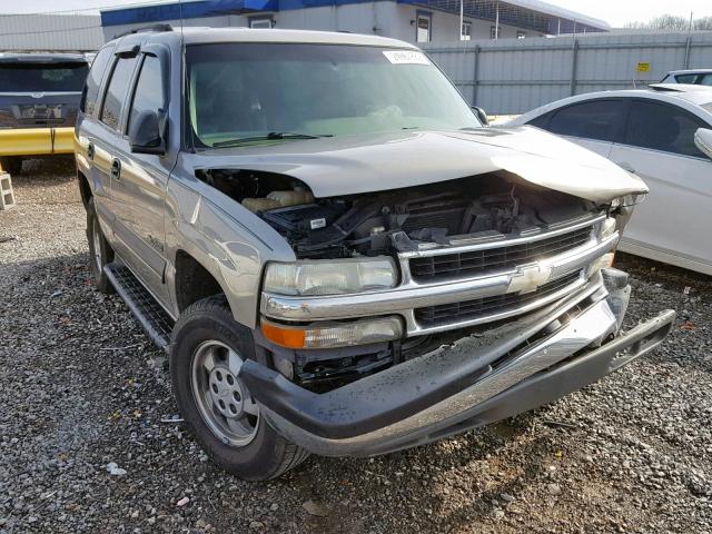 1GNEC13V83R203428 - 2003 CHEVROLET TAHOE C150 GOLD photo 1