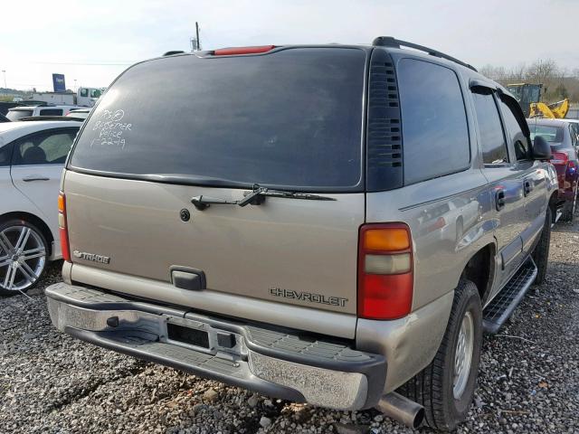 1GNEC13V83R203428 - 2003 CHEVROLET TAHOE C150 GOLD photo 4