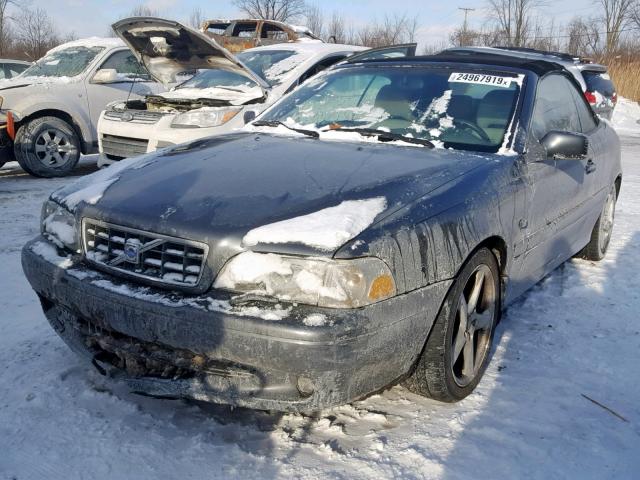 YV1NC62D54J049396 - 2004 VOLVO C70 HPT GRAY photo 2