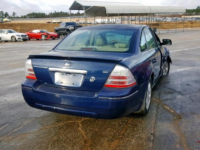 1FAFP24165G112309 - 2005 FORD FIVE HUNDR BLUE photo 4