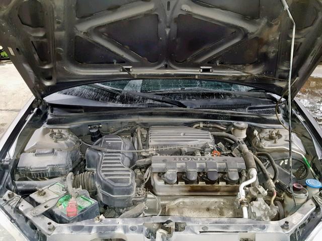 1HGES16415L017445 - 2005 HONDA CIVIC DX GRAY photo 7