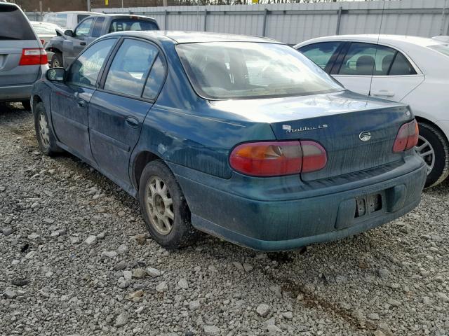 1G1NE52M1VY118418 - 1997 CHEVROLET MALIBU LS GREEN photo 3