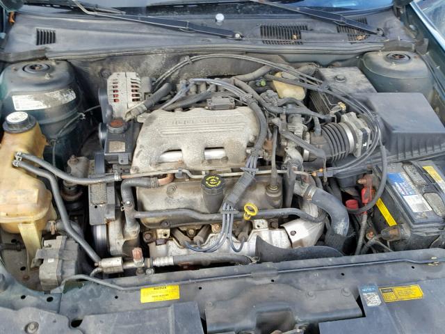 1G1NE52M1VY118418 - 1997 CHEVROLET MALIBU LS GREEN photo 7