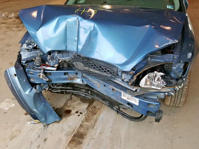 1FAFP55S92A269792 - 2002 FORD TAURUS SES BLUE photo 9