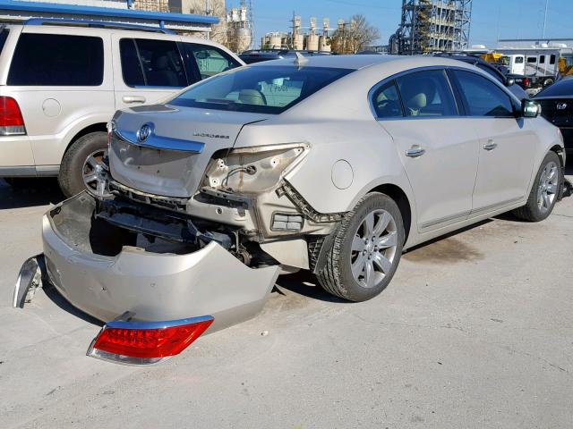 1G4GD5E33CF336127 - 2012 BUICK LACROSSE P BEIGE photo 4