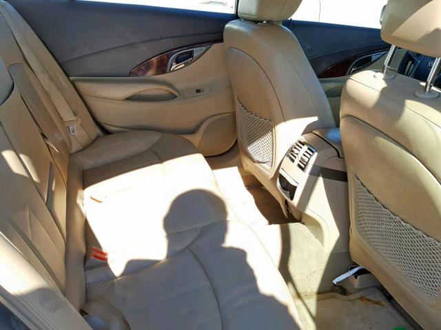 1G4GD5E33CF336127 - 2012 BUICK LACROSSE P BEIGE photo 6