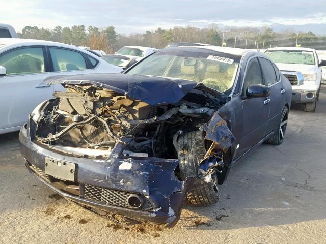 JNKAY01F87M461688 - 2007 INFINITI M35 BASE BLUE photo 2