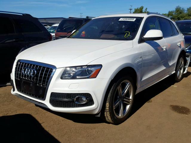 WA1WKAFP7CA066763 - 2012 AUDI Q5 PRESTIG WHITE photo 2